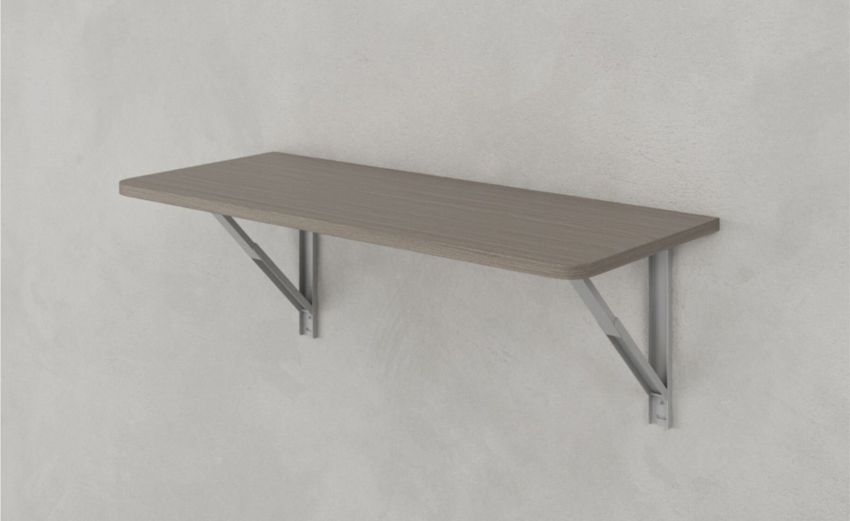 Cabrio tavolo basculante olmo L.90 -L.90 cm P.50 cm-Legno chiaro-Pannello ecologico Cabrio tavolo basculante olmo L.90 -L.90 cm P.50 cm-Legno chiaro-Pannello ecologico