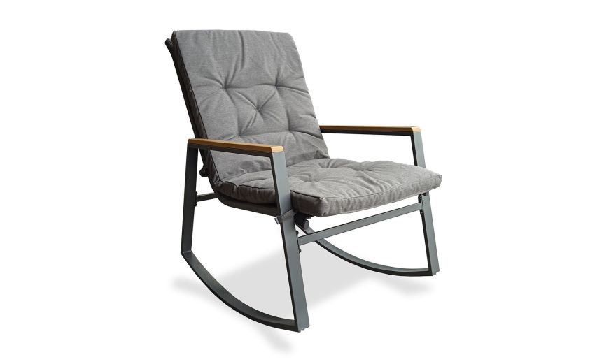 Eden poltrona dondolo in metallo antracite/grigio scuro--Antracite-Metallo-95 cmx62 cm Eden poltrona dondolo in metallo antracite/grigio scuro--Antracite-Metallo-95 cmx62 cm