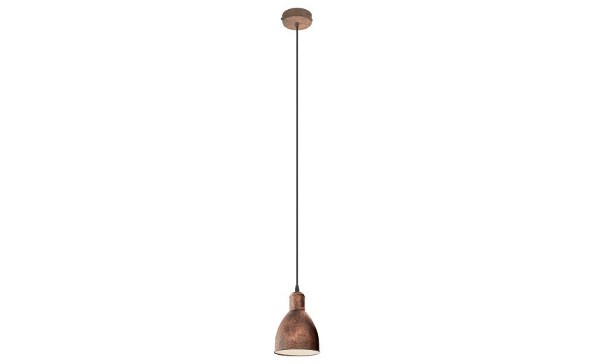 Priddy sospensione 1 luce rame Ø15 cm - -Rame-Metallo Priddy sospensione 1 luce rame Ø15 cm - -Rame-Metallo