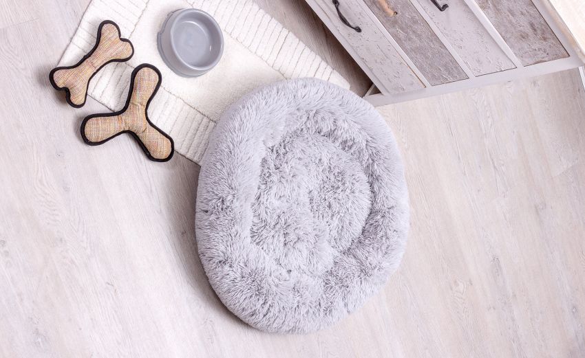 Fluffy cuscino cuccia grigio chiaro 60x15 cm-lavabile-Grigio chiaro-100% Poliestere-15 cmx60 cm Fluffy cuscino cuccia grigio chiaro 60x15 cm-lavabile-Grigio chiaro-100% Poliestere-15 cmx60 cm