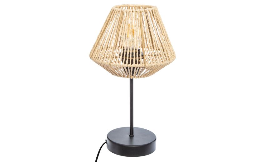 Jily lampada da tavolo in metallo E27 40W --Nero-Metallo Jily lampada da tavolo in metallo E27 40W --Nero-Metallo
