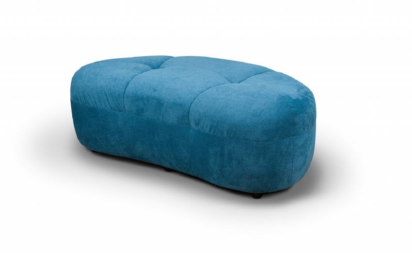 Macaron pouf in tessuto azzurro-Pouf-Bianco-Tessuto-48 cmx135 cm Macaron pouf in tessuto azzurro-Pouf-Bianco-Tessuto-48 cmx135 cm