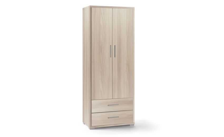 Work mobile 2 ante e 2 cassetti colore olmo--Legno chiaro-Melaminico-182 cmx71 cm Work mobile 2 ante e 2 cassetti colore olmo--Legno chiaro-Melaminico-182 cmx71 cm