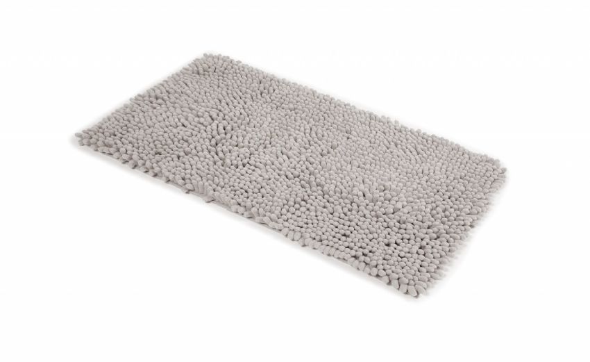 Passatello tappeto bagno grigio 50x80 cm- --Poliestere-80 cmx50 cm Passatello tappeto bagno grigio 50x80 cm- --Poliestere-80 cmx50 cm