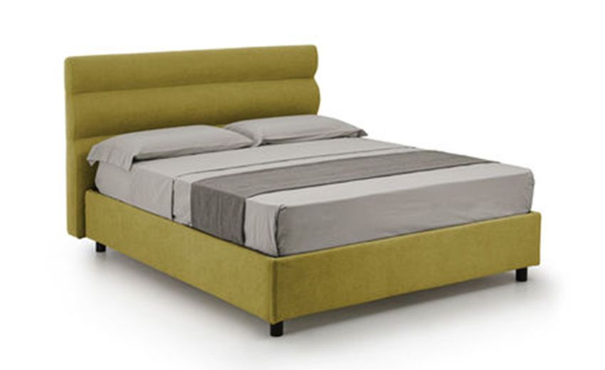 Baleari letto matrimoniale comfort verde -In tessuto Baleari letto matrimoniale comfort verde -In tessuto