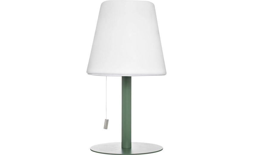 Zack lampada da tavolo LED in acciaio verde--Verde-Acciaio