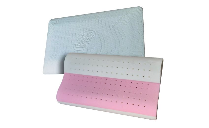 Guanciale dublett doppia onda Argentovivo- --95% Poliestere;2% Filo d'Argento-11 cmx70 cm Guanciale dublett doppia onda Argentovivo- --95% Poliestere;2% Filo d'Argento-11 cmx70 cm