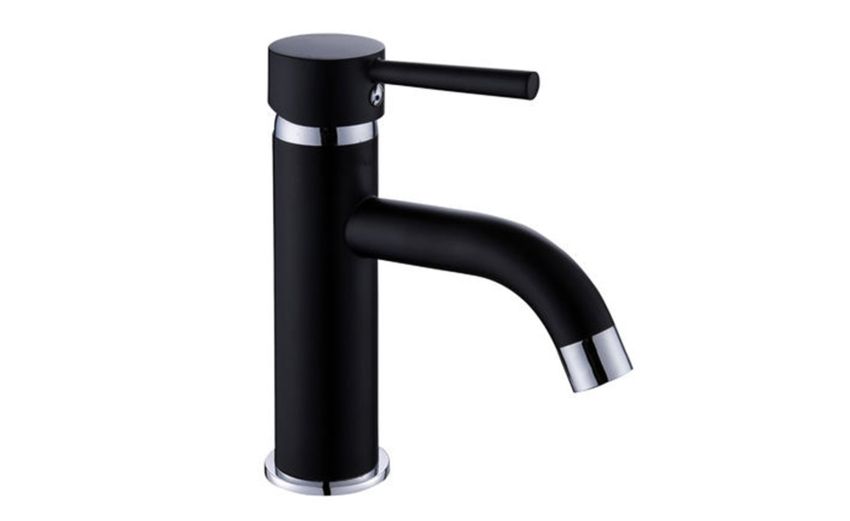 Brenta miscelatore monoforo nero--Nero Brenta miscelatore monoforo nero--Nero