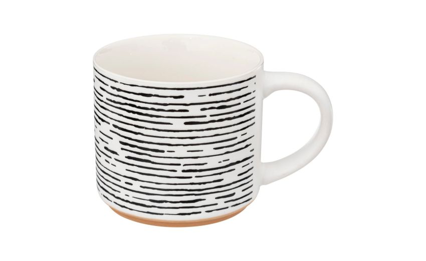 Geometrique tazza in porcellana 460 ml--Bianco-Porcellana-9 cmx9 Geometrique tazza in porcellana 460 ml--Bianco-Porcellana-9 cmx9