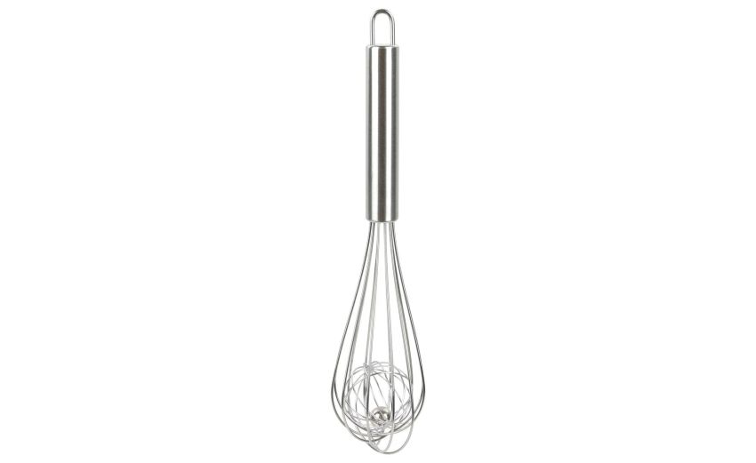 Lily frusta in acciaio con sfera --Cromo-Acciaio Lily frusta in acciaio con sfera --Cromo-Acciaio