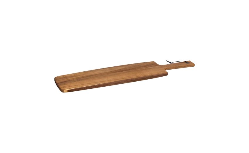 Tagliere in legno di acacia 70x18 cm--Legno naturale-Legno-1 Tagliere in legno di acacia 70x18 cm--Legno naturale-Legno-1