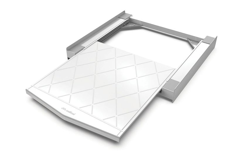 Meliconi Kit di sovrapposizione Torre Square L60-con ripiano estraibile per lavatrice e asciugatrice---8 Meliconi Kit di sovrapposizione Torre Square L60-con ripiano estraibile per lavatrice e asciugatrice---8