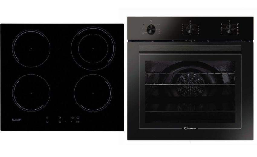Candy Duo induzione 60 cm con forno nero-
