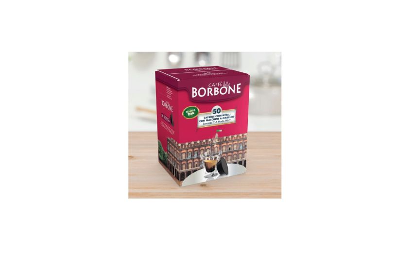 Borbone Box 50 capsule Caffè miscela Dek-compatibili Lavazza A Modo Mio Borbone Box 50 capsule Caffè miscela Dek-compatibili Lavazza A Modo Mio