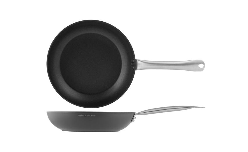 Inox Quality padella antiaderente Ø30 cm--Grigio-Alluminio Inox Quality padella antiaderente Ø30 cm--Grigio-Alluminio