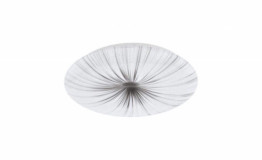 Nieves plafoniera LED bianca 24W Ø41 cm- -Bianco-Acrilico Nieves plafoniera LED bianca 24W Ø41 cm- -Bianco-Acrilico