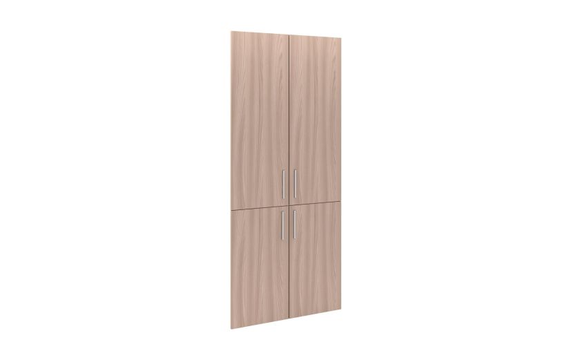Pixel Set 4 ante olmo-L90 x H210 cm-Legno naturale-Pannello