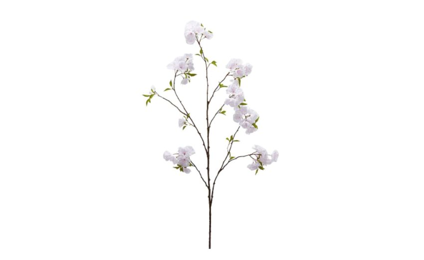 Sakura ramo con foglie h115 --Rosa-Plastica Sakura ramo con foglie h115 --Rosa-Plastica