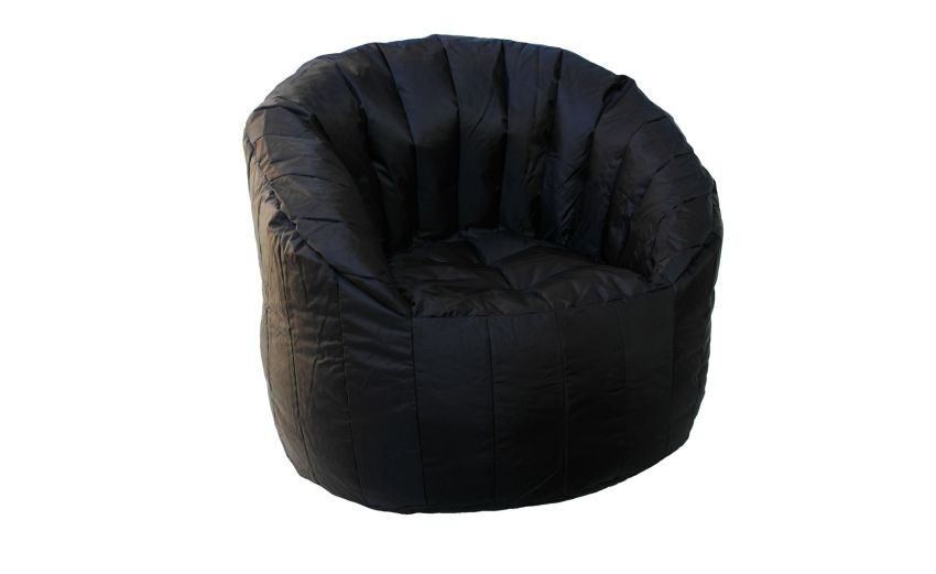 Tortuga poltrona in nylon nera Ø80X70 cm- -Nero-Nylon-70 cmx80 cm Tortuga poltrona in nylon nera Ø80X70 cm- -Nero-Nylon-70 cmx80 cm
