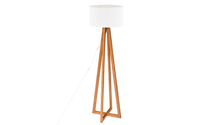 Molu piantana in legno E27 25W h141 cm--Legno naturale-Legno-141 cmx38 Molu piantana in legno E27 25W h141 cm--Legno naturale-Legno-141 cmx38