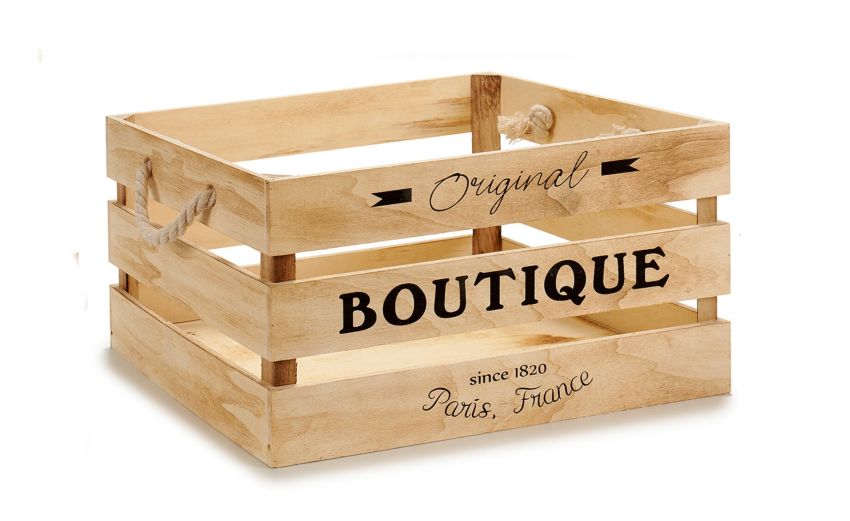 Cassetta boutique in legno 40x30 cm--Legno-Legno-20 cmx30 cm Cassetta boutique in legno 40x30 cm--Legno-Legno-20 cmx30 cm
