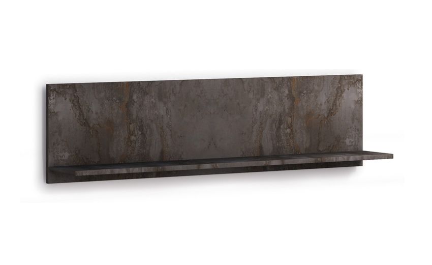 Lisbona mensola in pannello colore grigio L140 cm--Grigio-Pannello-36 cmx140 cm Lisbona mensola in pannello colore grigio L140 cm--Grigio-Pannello-36 cmx140 cm
