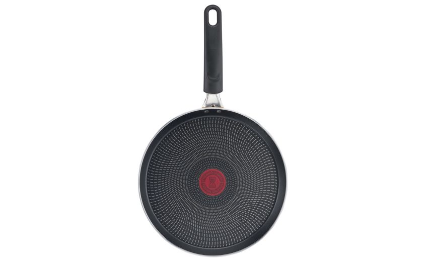 Multiuso crepiera in alluminio nero Ø28 cm- -Nero-Alluminio