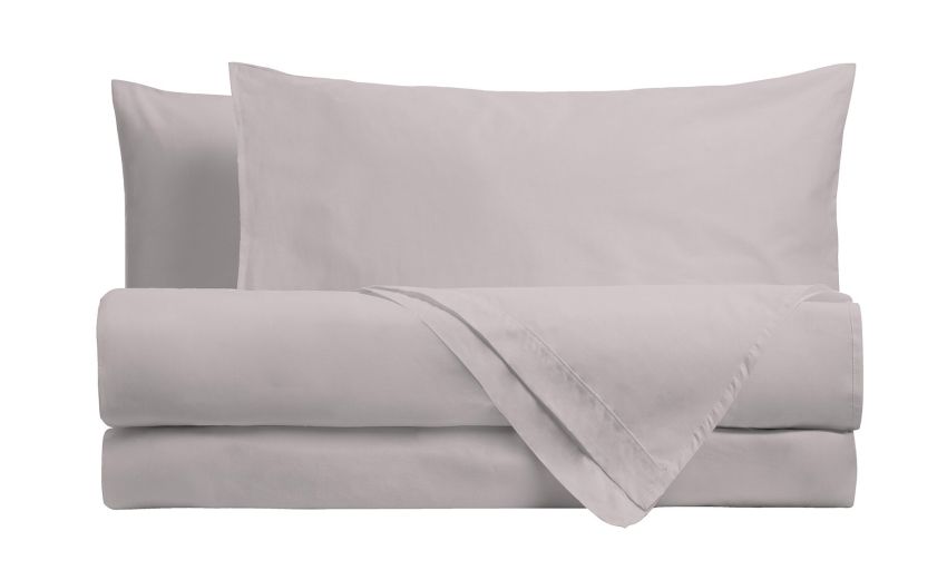 Completo letto 1 piazza tortora--Tortora-Cotone Completo letto 1 piazza tortora--Tortora-Cotone