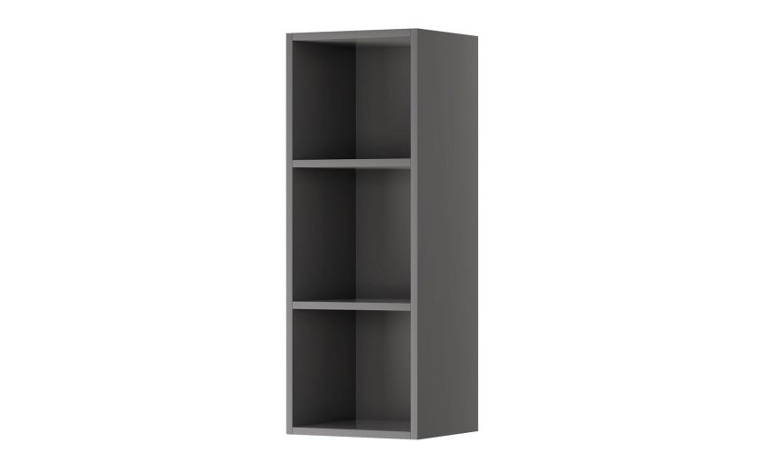 Gilda pensile a giorno colore titanio- -Grigio-Pannello-96 cmx36 cm