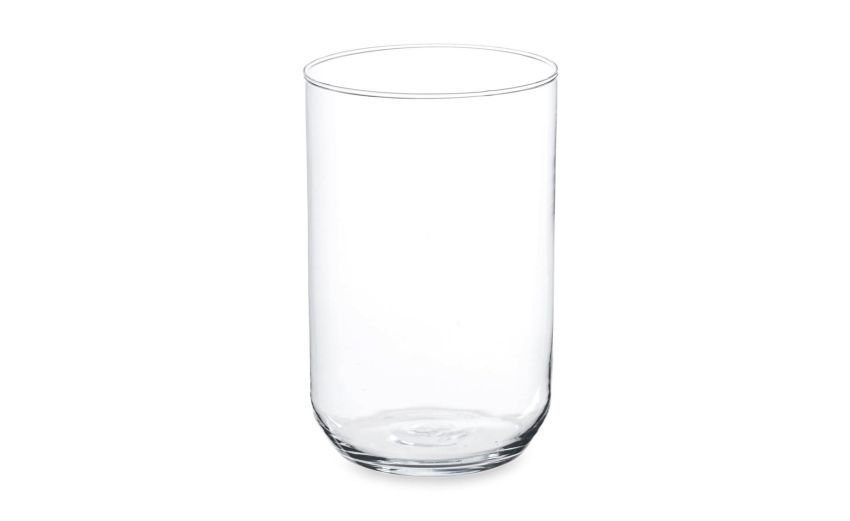 Cilindro vaso in vetro Ø13 cm--Trasparente-Vetro Cilindro vaso in vetro Ø13 cm--Trasparente-Vetro