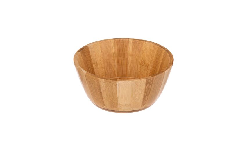 Insalatiera in legno di bamboo Ø19 cm- -Legno naturale-Bamboo Insalatiera in legno di bamboo Ø19 cm- -Legno naturale-Bamboo