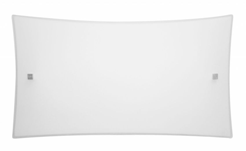 Square applique da parete in vetro bianco - -Bianco-Vetro-20 cmx35 cm Square applique da parete in vetro bianco - -Bianco-Vetro-20 cmx35 cm