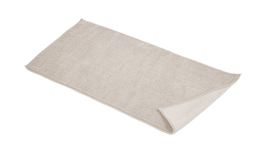 Poppy tappeto bagno tortora 50x80 cm- --Poliestere-80 cmx50 cm Poppy tappeto bagno tortora 50x80 cm- --Poliestere-80 cmx50 cm