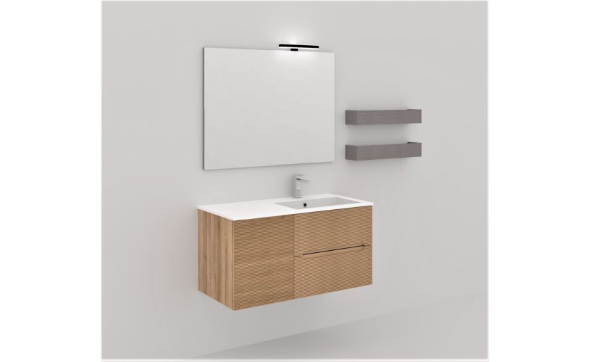 Zen/Like specchiera bagno----75 cmx100 cm