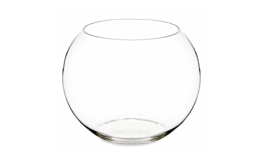 Sfera Jumbo vaso in vetro Ø23 cm--Trasparente-Vetro Sfera Jumbo vaso in vetro Ø23 cm--Trasparente-Vetro