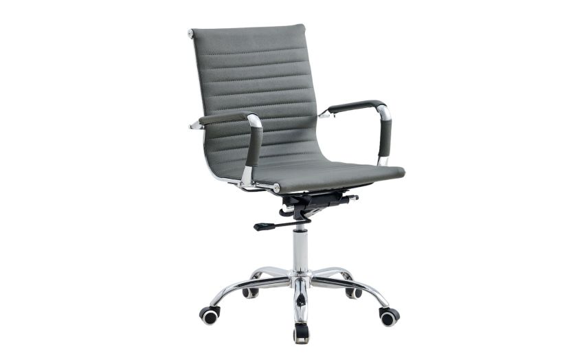 Akka2 poltrona presidenziale grigia-Elevazione a gas-Grigio-Metallo-97 cmx60 cm Akka2 poltrona presidenziale grigia-Elevazione a gas-Grigio-Metallo-97 cmx60 cm