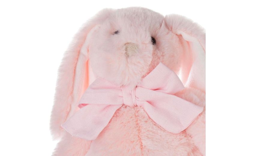 Rabbit peluche in tessuto rosa H35 cm- --Poliestere-30 cmx21 cm Rabbit peluche in tessuto rosa H35 cm- --Poliestere-30 cmx21 cm