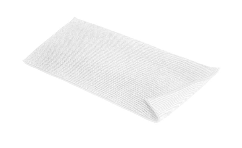 Poppy tappeto bagno bianco 50x80 cm- --Poliestere-50 cmx80 cm Poppy tappeto bagno bianco 50x80 cm- --Poliestere-50 cmx80 cm