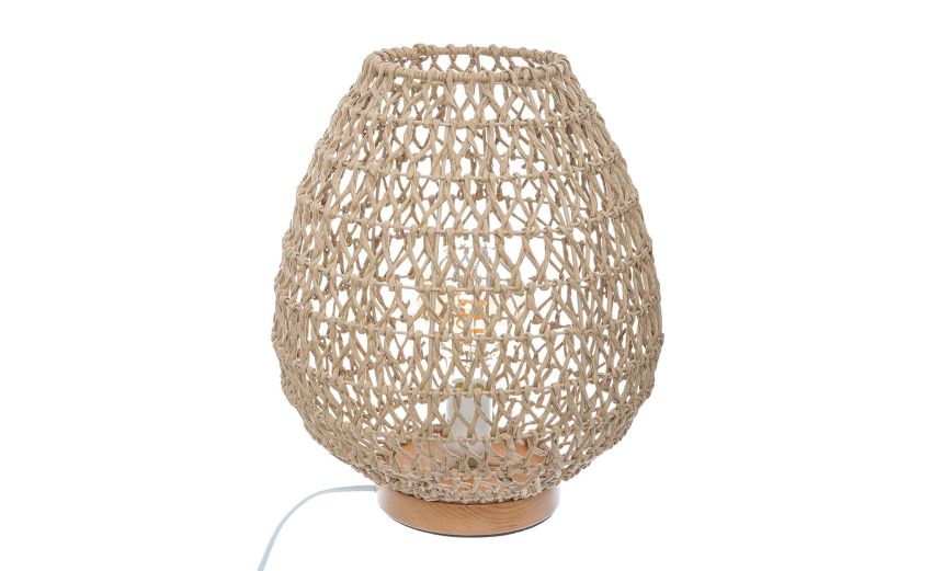 Etel lampada da tavolo naturale 40W h35 Etel lampada da tavolo naturale 40W h35