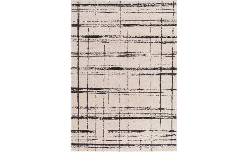 Edera tappeto contemporaneo panna 160x230 cm--Tortora-Polipropilene-230 cmx160 cm
