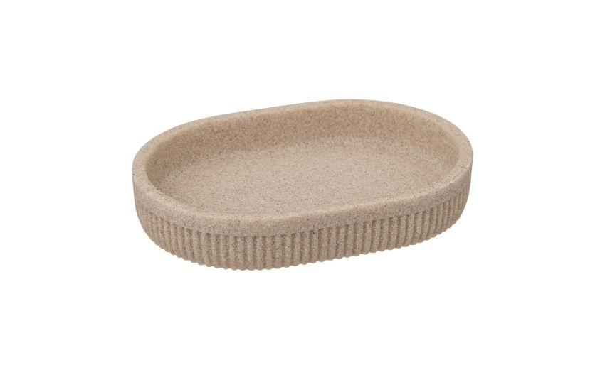 Onyx porta sapone in poliresina beige --Beige-Poliresina-2 Onyx porta sapone in poliresina beige --Beige-Poliresina-2