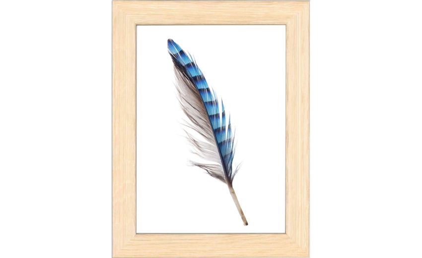 Newman cornice in legno naturale 18x24 cm- -Legno naturale-Legno-24 cmx18 cm