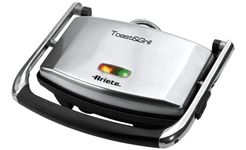 Ariete Toast &amp; Grill slim 1911/10--Inox--9 cmx31 cm