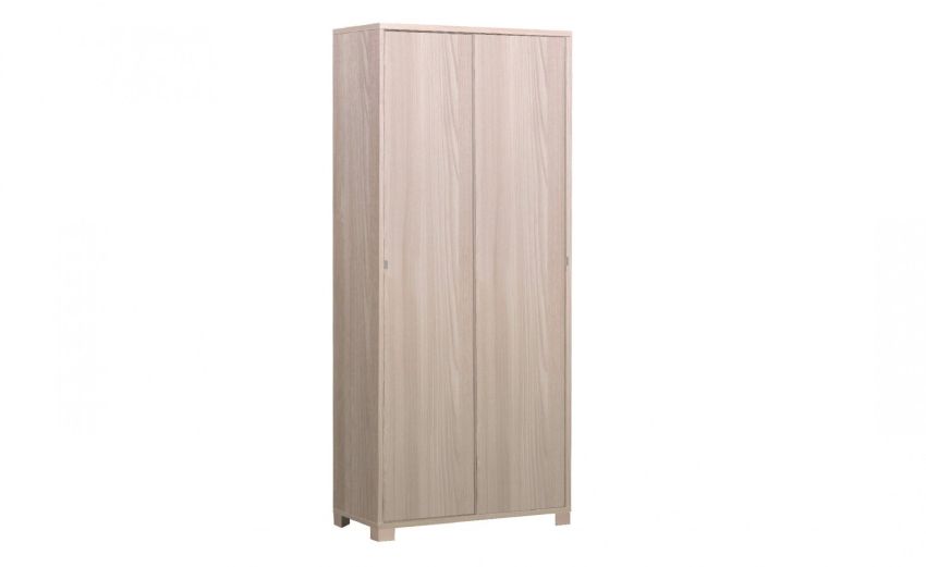 Alessia mobile multiuso olmo 2 ante scorrevoli--Legno naturale-Pannello-190 cmx83 cm
