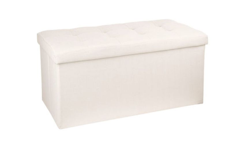 Lysandre pouf contenitore in tessuto beige - -Beige-Tessuto-37 Lysandre pouf contenitore in tessuto beige - -Beige-Tessuto-37