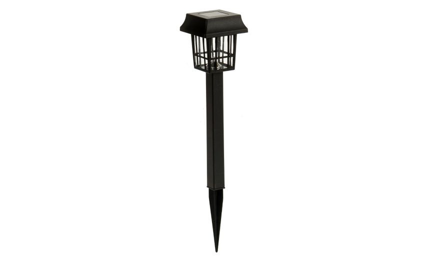 Andy paletto solare da esterno nero h26 cm--Nero-Polipropilene