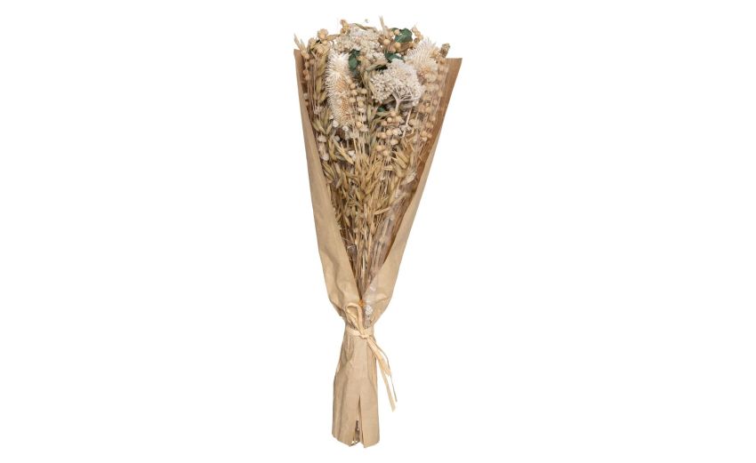 Chardon bouquet rami e fiori secchi H50 cm- -Beige-Piante secche-50 cmx16 cm Chardon bouquet rami e fiori secchi H50 cm- -Beige-Piante secche-50 cmx16 cm