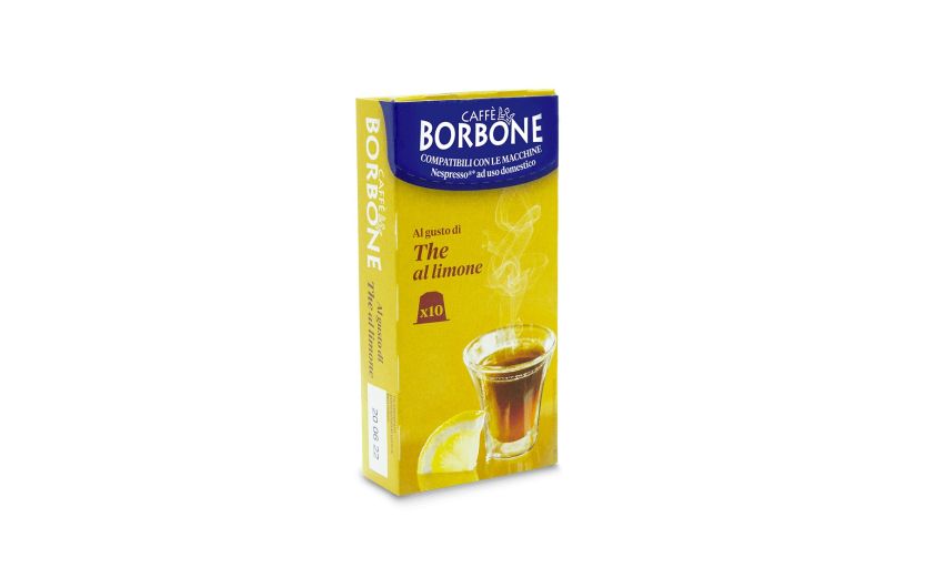 Borbone Box 10 Capsule al gusto di The al limone -compatibili Nespresso
