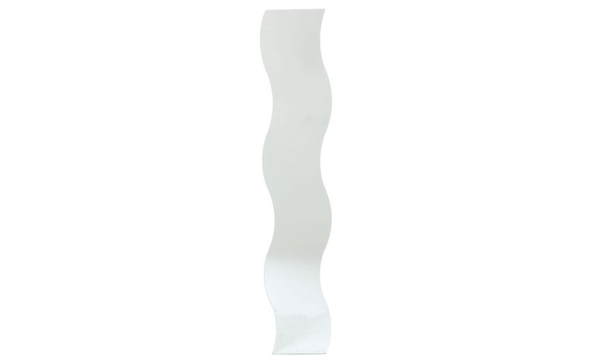 Vague specchio onda 20x120 cm- -Trasparente-Vetro-120 cmx20 cm