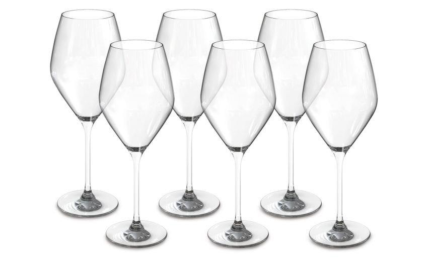 Set 6 calici di vino rosso 47 cl---Vetro Set 6 calici di vino rosso 47 cl---Vetro